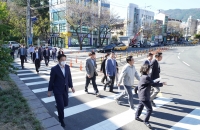 15분 도시 부산 해피챌린지사업 현장방문 동행 2번째